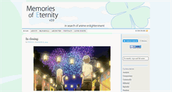 Desktop Screenshot of blog.eternicity.net